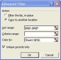 Advanced Filter Box