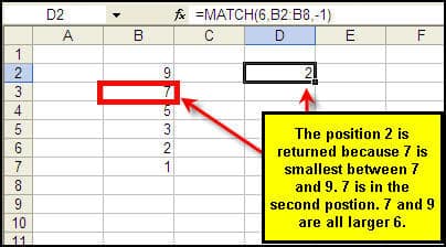 match-formula-close-value-descending-order